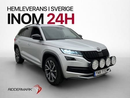 Škoda Kodiaq 7-Seater Skoda 2.0 TDI 190hk 4x4 Ambition 7-Sits Värm Pano 360