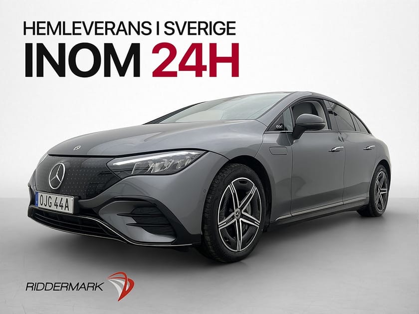 Bild 1 av Mercedes-Benz EQE 350 4MATIC 4M AMG Dragkrok Värmare Kamera MOMS