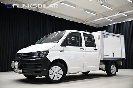 Volkswagen Transporter Chassi Dubbelhytt 4Motion 150HK Dubbelhytt|Kåpa|Inredd|Inverter|Leasbar
