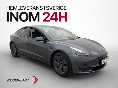 Tesla Model 3 Long Range AWD Pano Autopilot Kamera Sv-Såld
