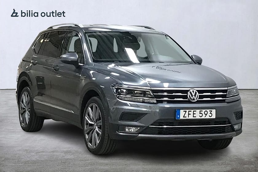 Bild 4 av Volkswagen Tiguan Allspace 7-sätes 2.0 TDI 4Motion 7-sits 190hk Cockpit Navi Drag B-kamera