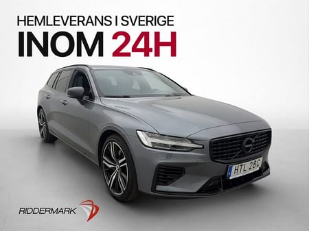Volvo V60 T8 AWD R-Design H/K Kamera Värmare Navi Drag