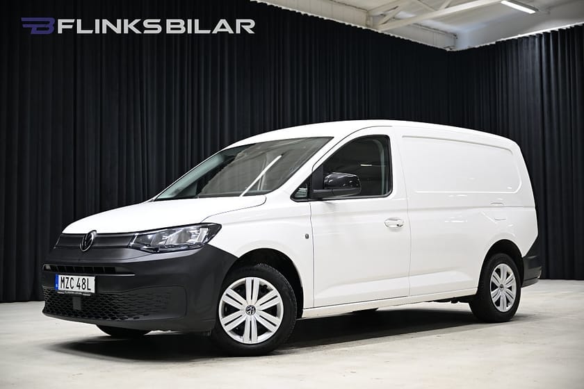 Bild 1 av Volkswagen Caddy Cargo Maxi TDI DSG 122HK Inredning|Drag|Värmare|EnÄgare|Leasbar