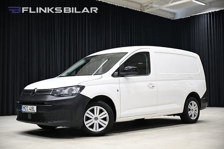 Volkswagen Caddy Cargo Maxi TDI DSG 122HK Inredning|Drag|Värmare|EnÄgare|Leasbar