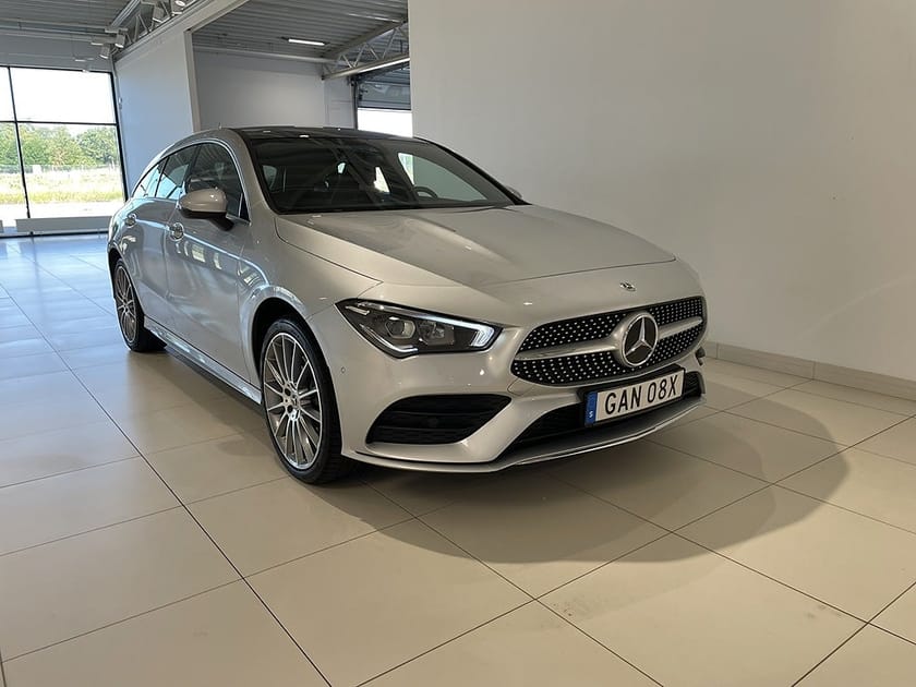 Bild 1 av Mercedes-Benz CLA 250 e Shooting Brake 218HK AMG LINE DRAG VÄRMARE