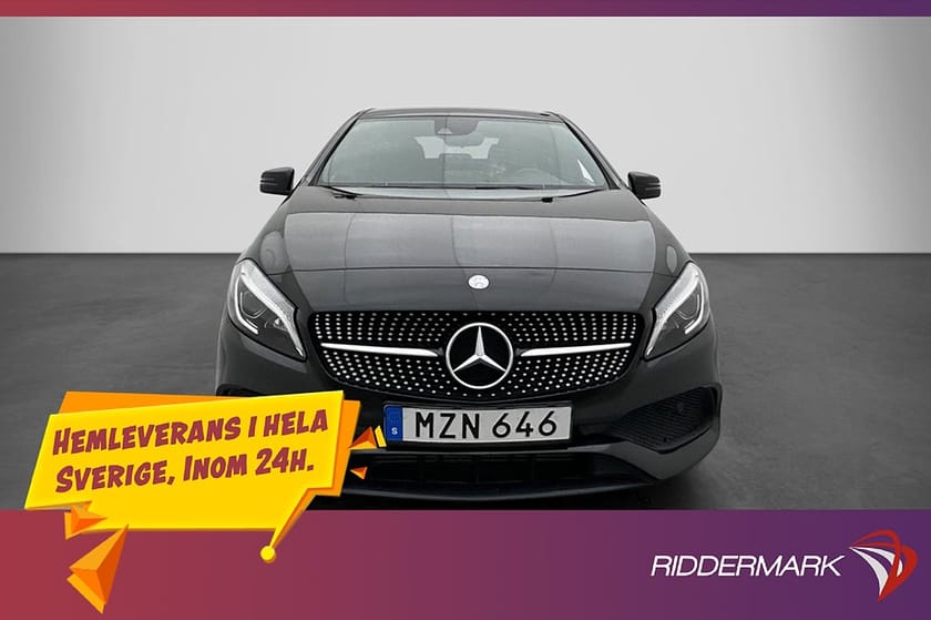 Bild 3 av Mercedes-Benz A 180 AMG Night Navi Sensorer Halvskinn