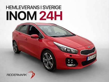 Kia cee'd_sw 1.6 136hk GT-Line CarPlay Värmare Navi