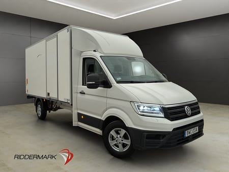 Volkswagen Crafter Chassi 177hk BAKGAVELLYFT B-Kamera CARPLAY Moms