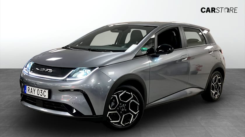 Bild 1 av BYD Dolphin Comfort 60.4 kWh 97% SOH Värmare Navi Carplay