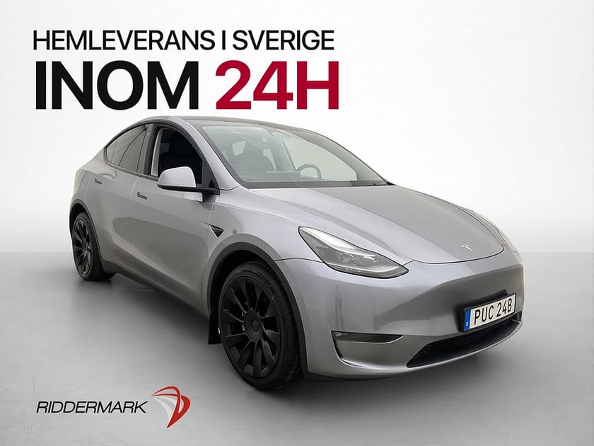 Bild 1 av Tesla Model Y Long Range AWD Dragkrok Svensksåld MOMS