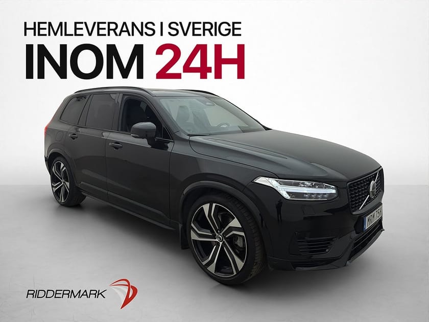 Bild 3 av Volvo XC90 7-seater Recharge T8 7 Sits Ultimate Dark B&W Pano Luft