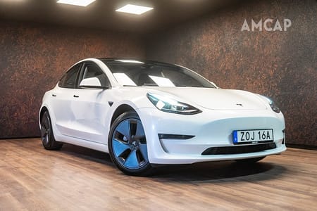 Tesla Model 3 Long Range AWD 498hk | MOMS | Drag | V.pump | 2128kr/må