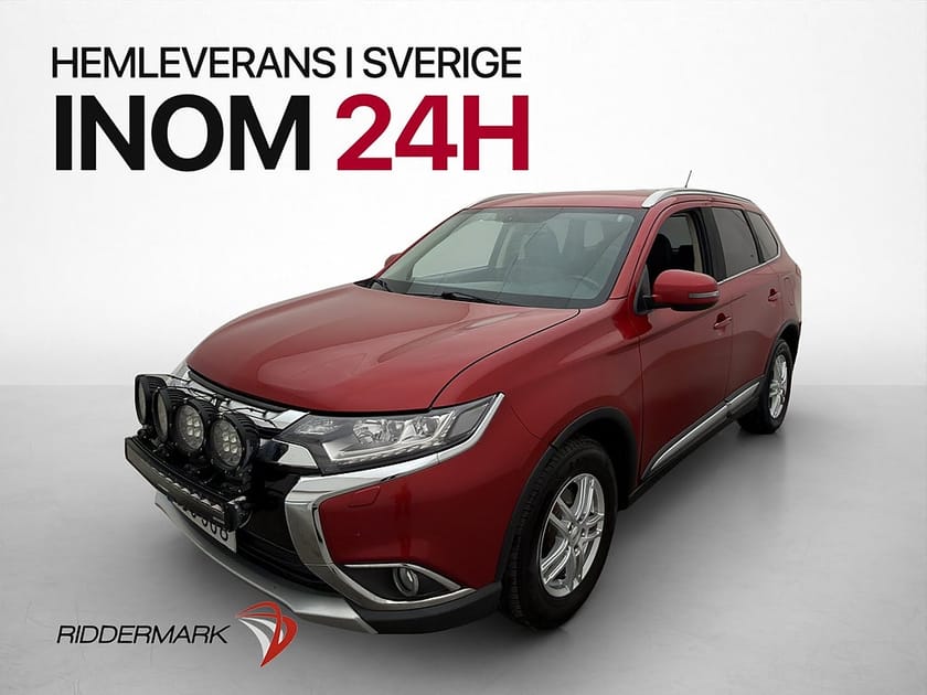 Bild 3 av Mitsubishi Outlander 4WD Business 7-Sits Kamera Drag Skinn