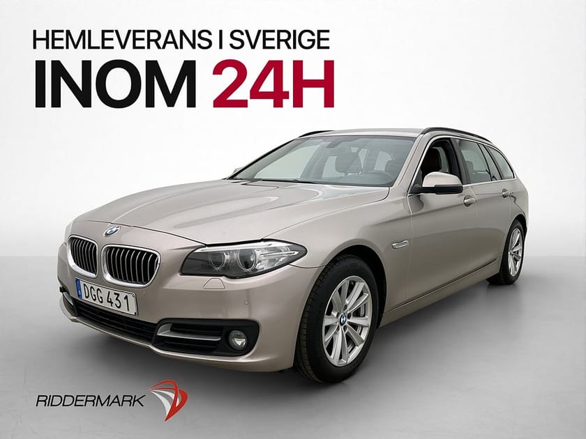Bild 3 av BMW 530d xDrive Touring 530 258hk P-sensorer Farthållare Skinn Rattvärme