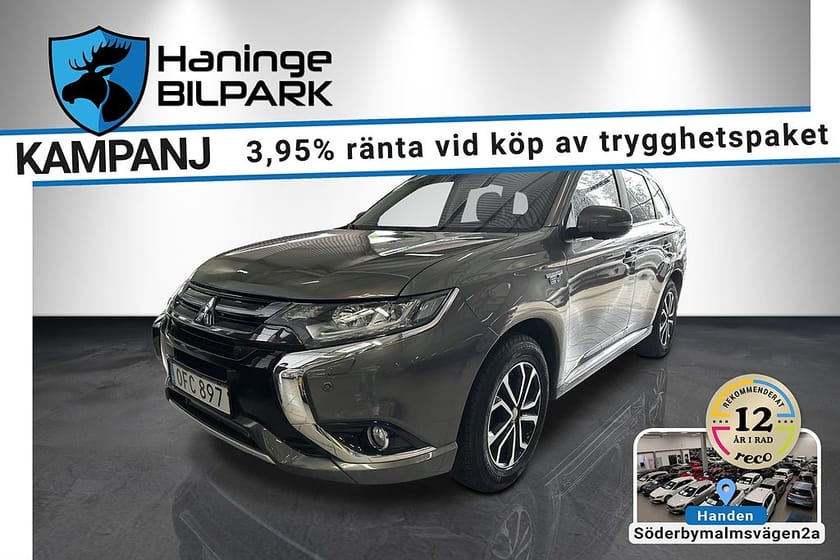 Bild 1 av Mitsubishi Outlander PHEV CVT Business / Euro 6 / KAMKEDJA