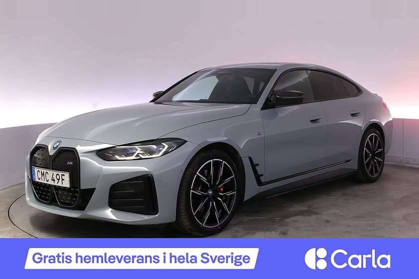 Bild 1 av BMW i4 M50 xDrive Gran Coupé M-sport Pano Laser Elstol Drag