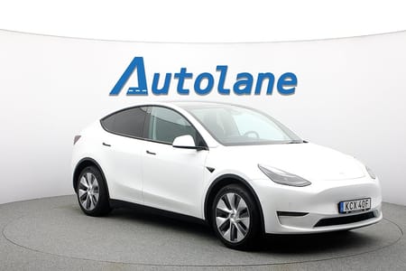 Tesla Model Y Long Range AWD AWD, MOMS, Dragkrok, Autopilot 514hk