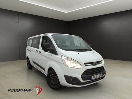 Ford Transit Custom 310 Kombi Lång Ny-Kamrem Värm B-Kam 9-Sits