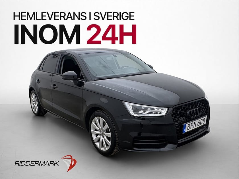 Bild 1 av Audi A1 Sportback 1.0 TFSI S Tronic 95hk Sport Bluetooth