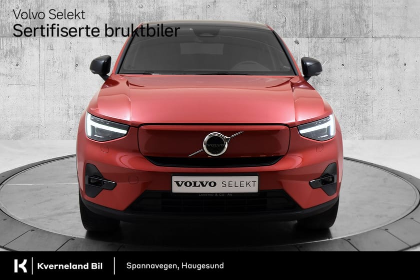 Bilde 1 av Volvo C40 Recharge Twin motor 408 HK/Ultimate/360 g.k./Hengerfeste