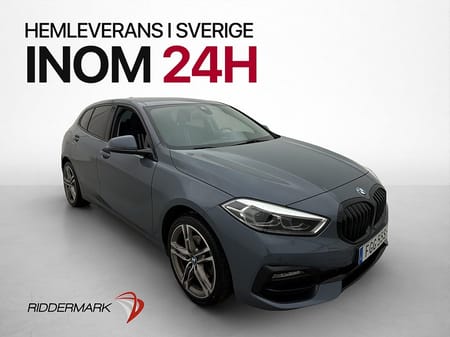 BMW 118i 118 140hk Sport line Halvskinn Farthållare Bluetooth