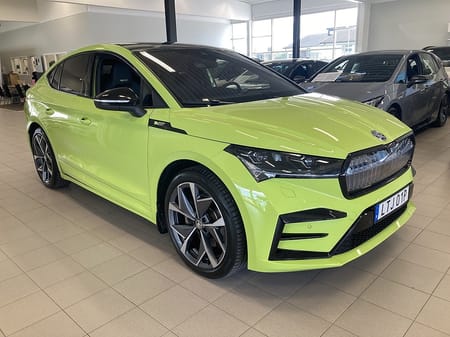 Škoda Enyaq Coupé RS iV Skoda 299HK Drag Hud Läder