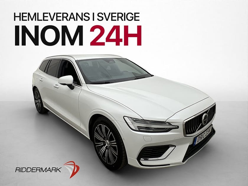 Bild 1 av Volvo V60 T6 350hk AWD MOMS Drag Värmare 360 CarPlay Adaptiv
