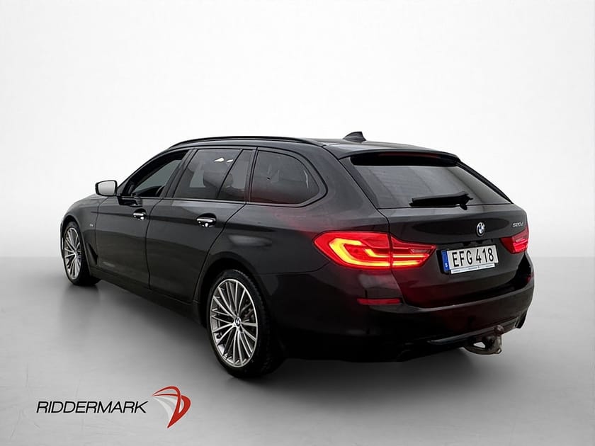Bild 5 av BMW 520d Touring 190hk Sport line HUD H/K Kamera Värm Navi Drag