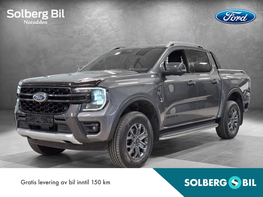 Bilde 1 av Ford Ranger Dobbelcab 3,0l DIESEL 241HK/ V6/AWD/ H.feste/ACC/Webasto++