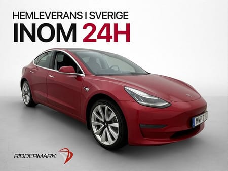 Tesla Model 3 Long Range AWD Sv-Såld AP Pano Kamera 1-bruk