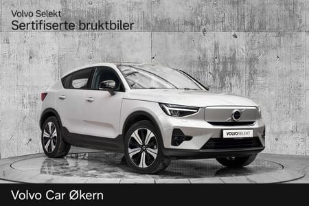 Volvo C40 Recharge Single Motor El. Plus 231Hk. Velutstyrt!