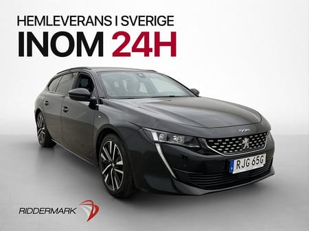 Peugeot 508 SW Hybrid 224hk Navi Kamera Döda-vinkel Carplay