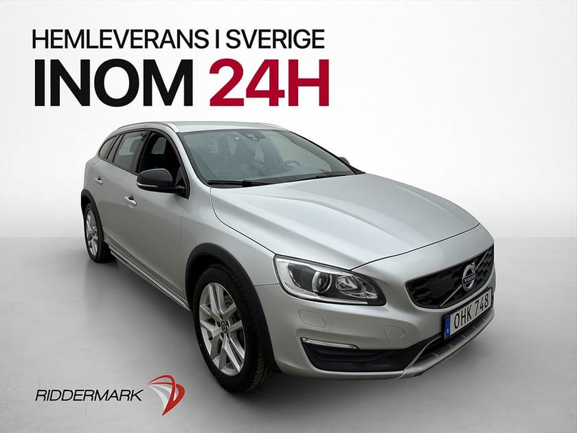 Bild 3 av Volvo V60 Cross Country D4 AWD Summum VOC Värmare Skinn Drag