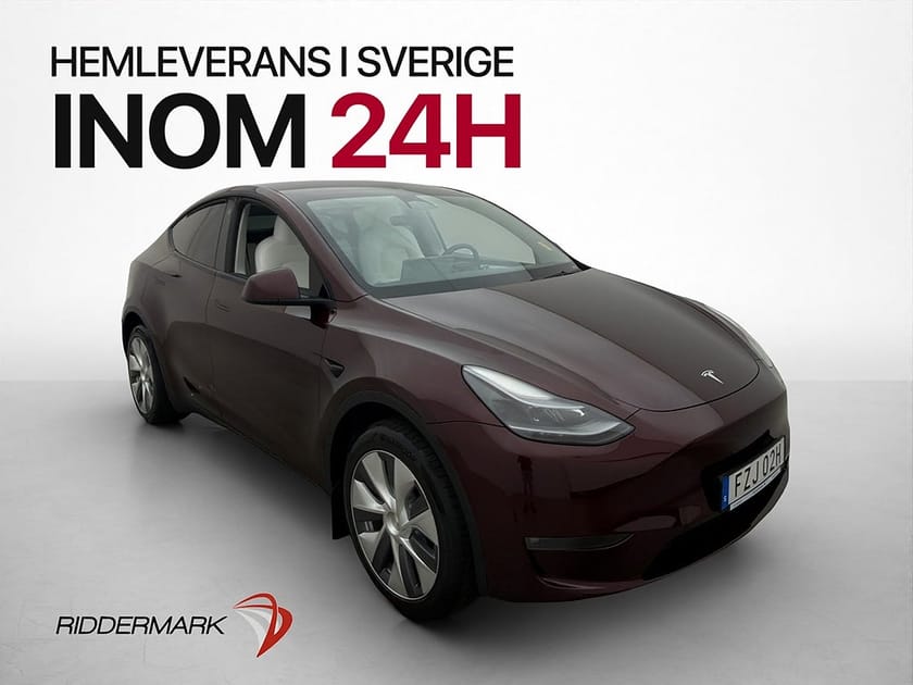 Bild 1 av Tesla Model Y Long Range AWD 514hk MOMS Adp-fart Pano