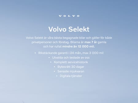 Volvo EX40 Single Motor Extended Range M R Ultra Black Edt
