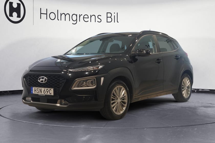 Bild 1 av Hyundai Kona 1,6 T 177hk Aut CarPlay Drag Kamera Låga Mil
