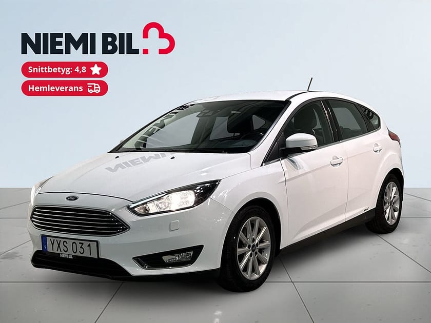 Bild 1 av Ford Focus 1.0 Titanium Drag Mvärm Psens Carplay S/V-hjul