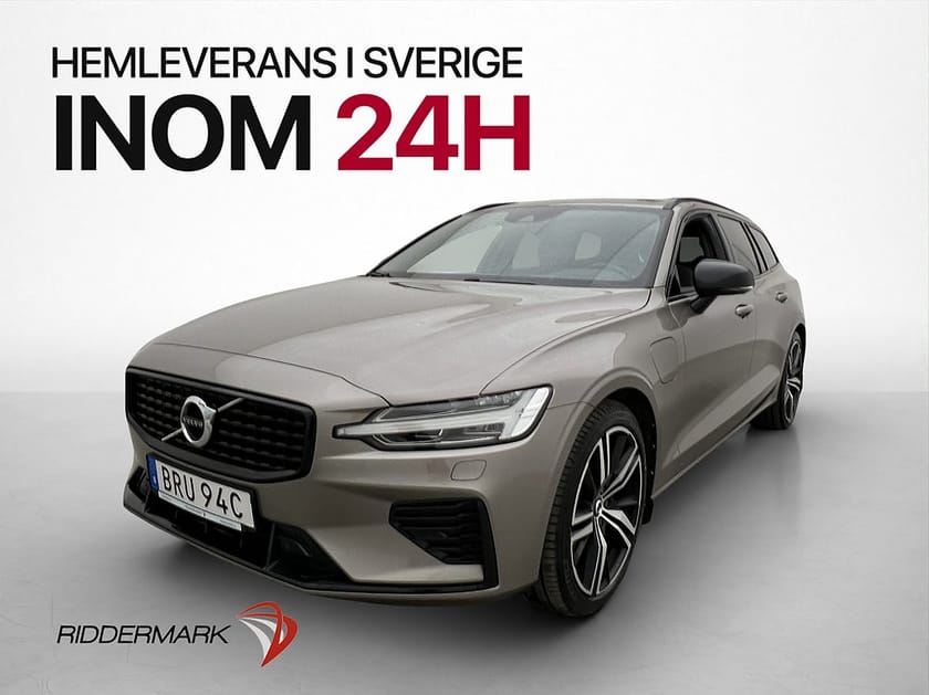Bild 3 av Volvo V60 T6 AWD R-Design Värmare CarPlay Adaptiv MOMS Drag