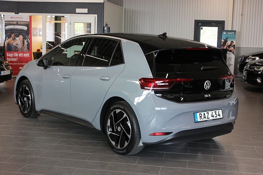 Bild 3 av Volkswagen ID.3 Pro Performance Perform Assistanse Plus Komfortpkt 58kw 360° V-Hjul
