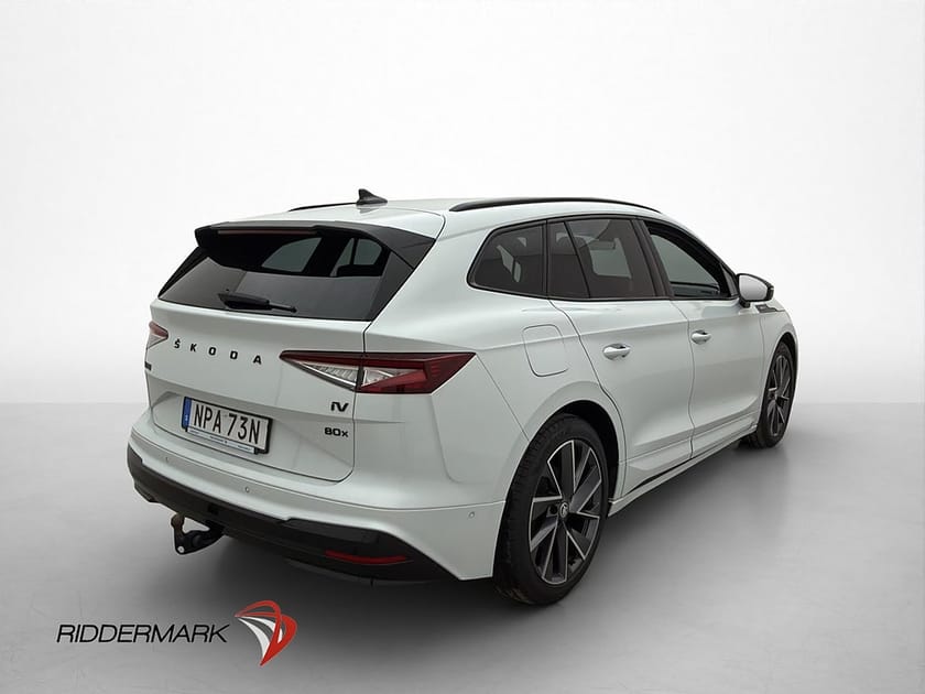 Bild 5 av Škoda Enyaq iV 80x Skoda 265hk Sportline Dragkrok Kamera Navi MOMS