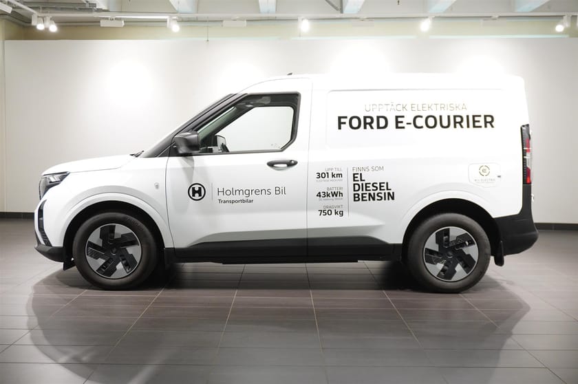 Bild 2 av Ford E-Transit Courier Skåp Trend Elmotor 136 hk