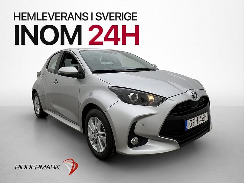 Bild 1 av Toyota Yaris Hybrid 116hk Active Kamera Adp-Farthållare BT