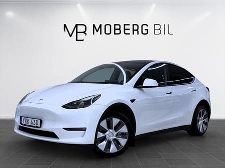 Tesla Model Y Long Range AWD 514hk Pano Drag Läder Navi