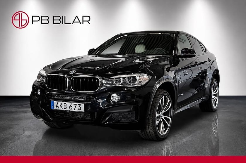 Bild 1 av BMW X6 xDrive30d 258hk M-Sport Läder B-kam Navi