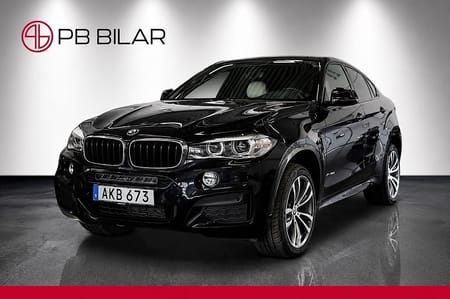 BMW X6 xDrive30d 258hk M-Sport Läder B-kam Navi