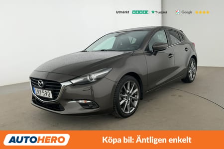 Mazda 3 Sport 2.0 Skyactiv-G / Dragkrok, Rattvärme, GPS