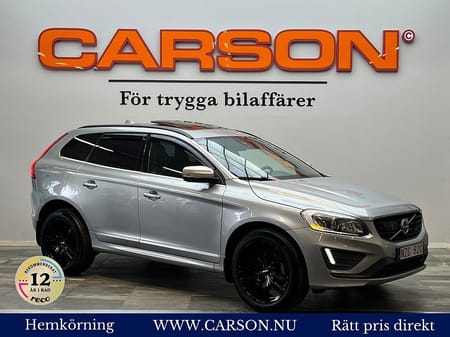 Volvo XC60 D5 AWD R-Design Business Pro Pano Värmare Drag Kamrem B
