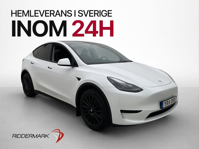 Bild 1 av Tesla Model Y Standard Range RWD Svensksåld Dragkrok MOMS