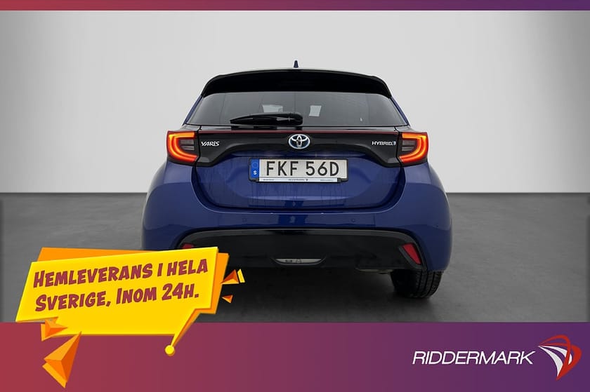 Bild 5 av Toyota Yaris Hybrid Style Keyless Adapt-fart HUD Kamera