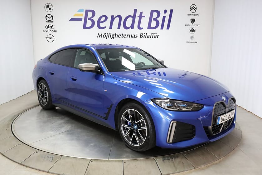 Bild 1 av BMW i4 M50 xDrive Gran Coupé M Sport/ Adaptiv Farth./ Laserlight